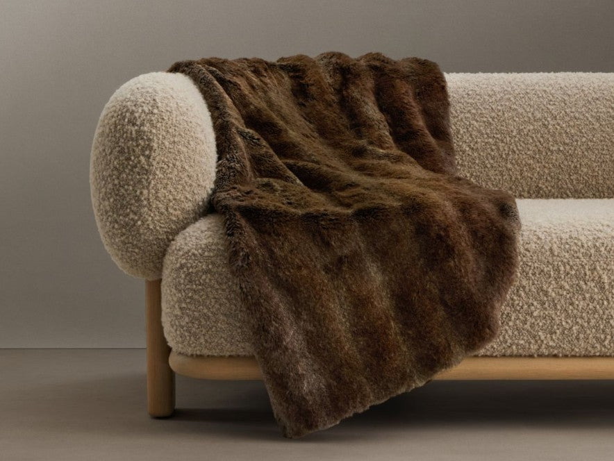 Leider Faux Fur Throw
