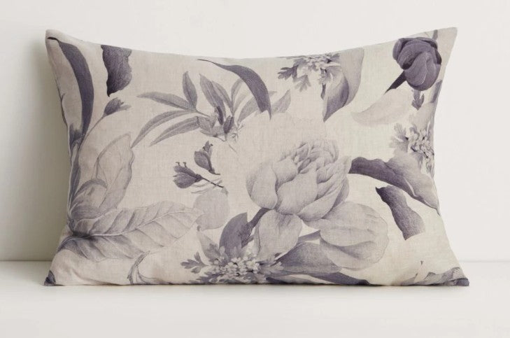 Abbotson Linen Ticking Stripe Breakfast Cushion