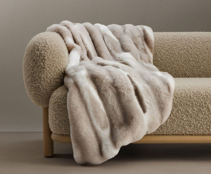 Leider Faux Fur Throw