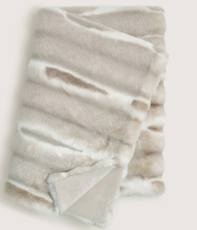 Leider Faux Fur Throw